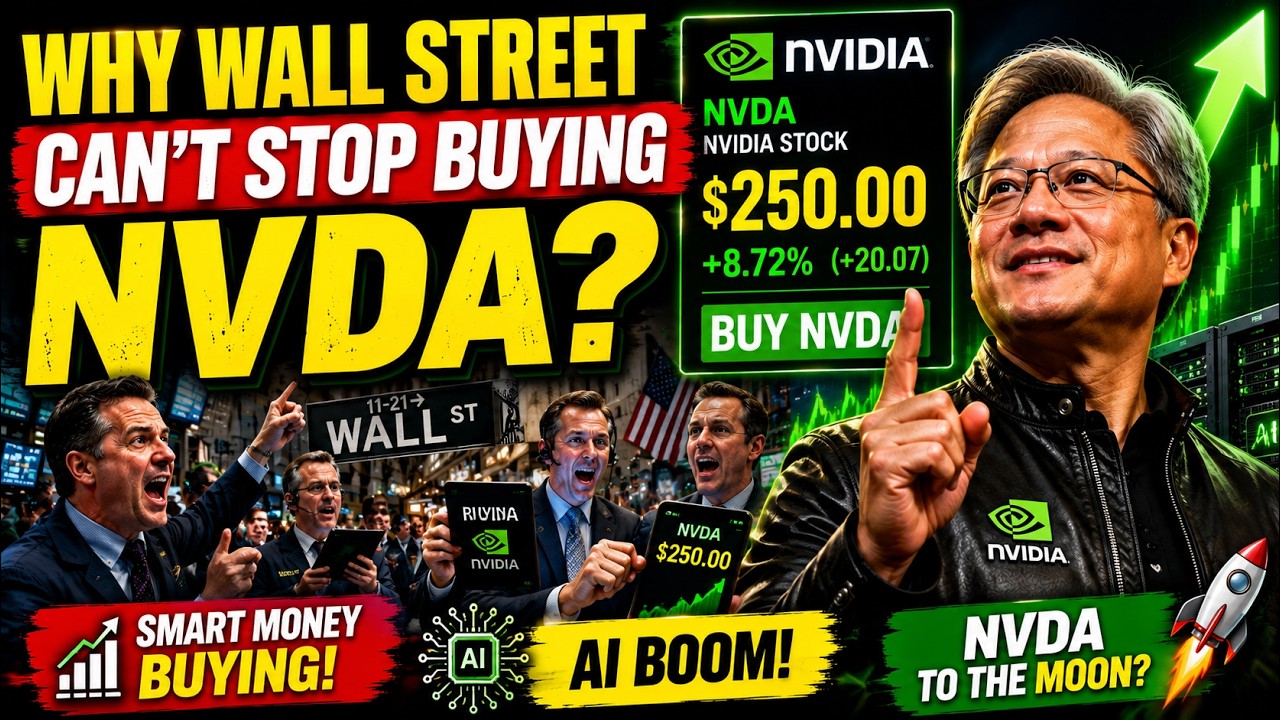 Главная причина, по которой крупные игроки скупают акции Nvidia прямо сейчас! | Акции Nvidia | Ак...