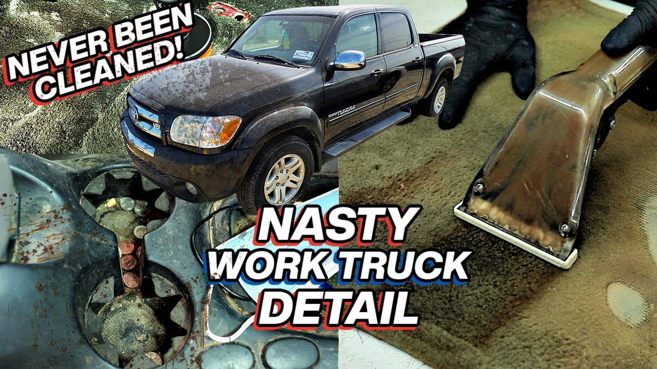 Detailing A Nasty Work Truck Toyota Tundra | Car Cleaning Restoration Quick Fix