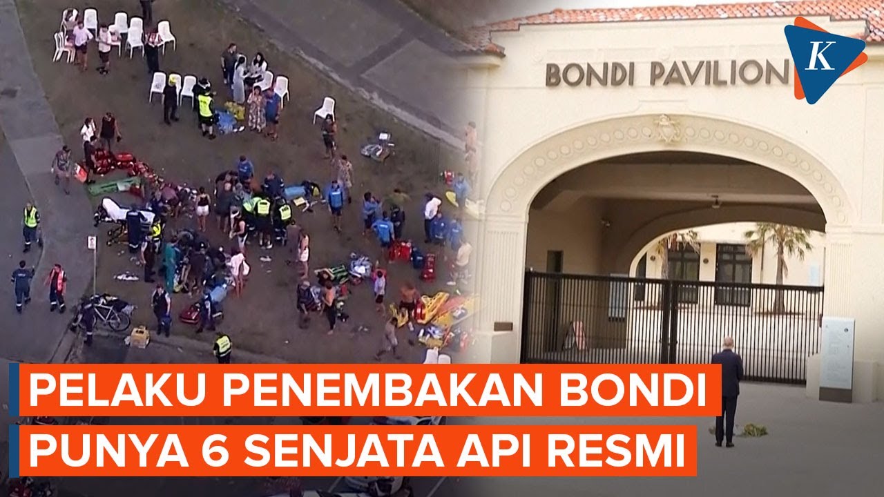 Pelaku Penembakan di Bondi Beach Punya 6 Senjata Api Resmi, PM Australia Mau Perketat Aturan