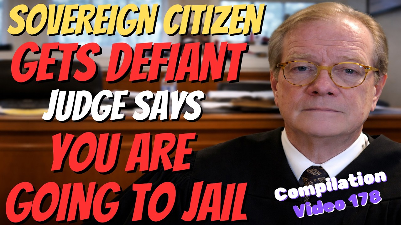 Judge IMMEDIATELY Jails Sovereign Citizen After WILD Courtroom Rant