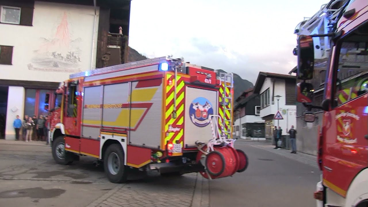 Ankunft des neuen HLF20 in Oberstdorf