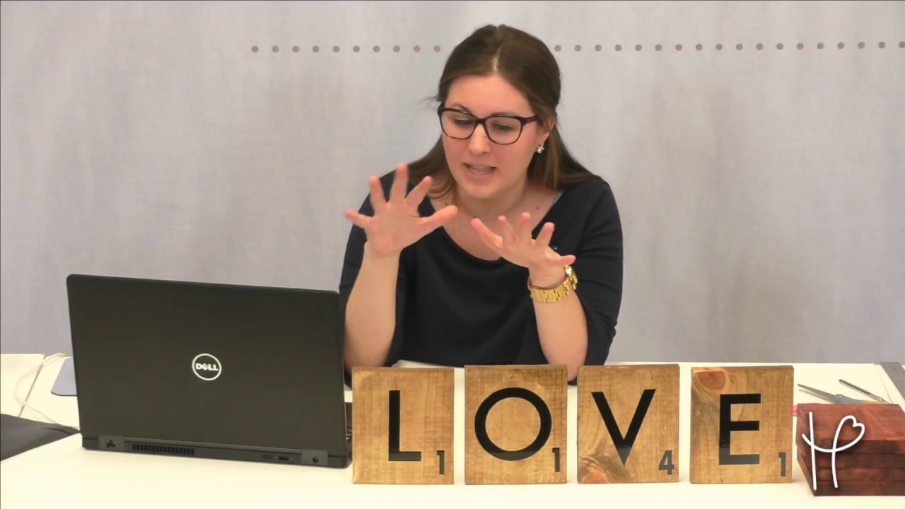 DIY Wooden Scrabble Letters | Silhouette Cameo Beginner Adhesive Vinyl Project