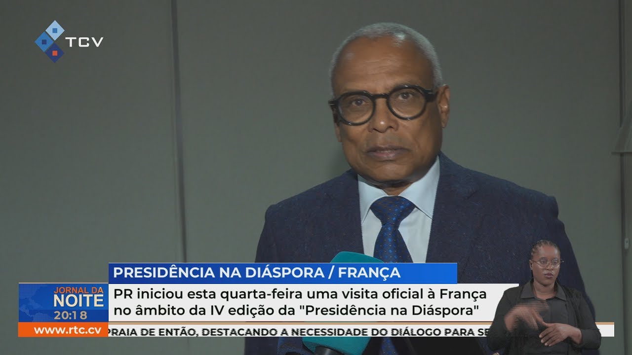 PR inicia visita oficial à França no âmbito da Presidência na Diáspora