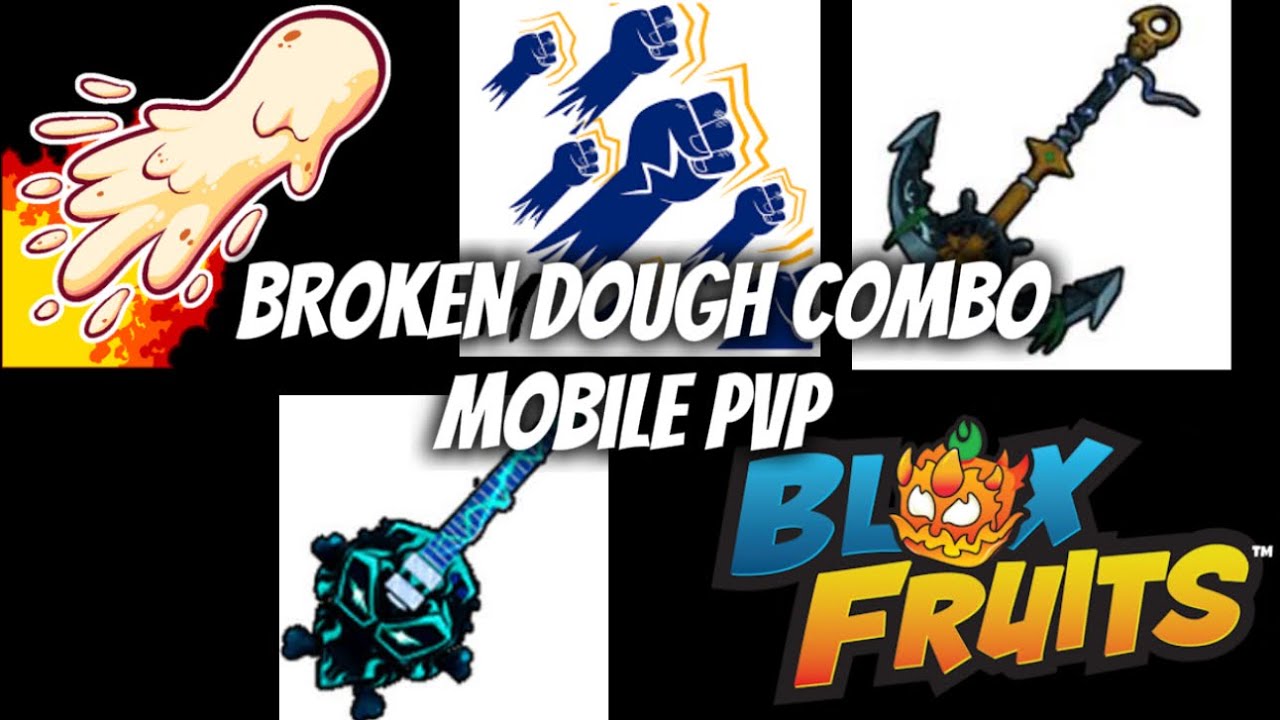 This Dough + Shark Anchor and Godhuman Combo is BROKEN | Blox Fruits | Mobile PvP 