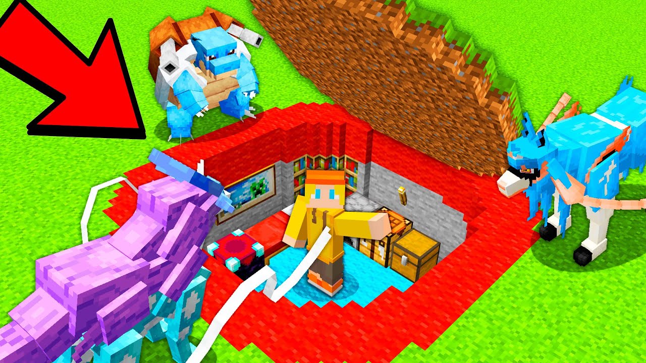 NÃO PODE SAIR DO CÍRCULO POKEMON no Minecraft