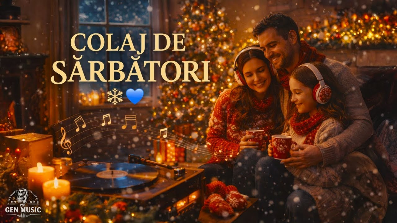 Colaj de Sărbători ❄️💙 | Cele Mai Frumoase Cântece de Dragoste Românești 2025 ✨ | GenMusic Playlist