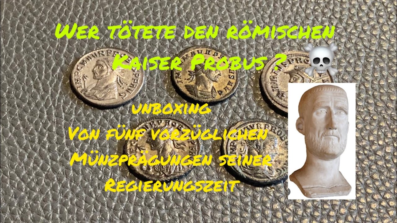 Geschichte von Kaiser Probus anhand seiner Münzen - unboxing #ancientcoin #silver #metaldetecting 