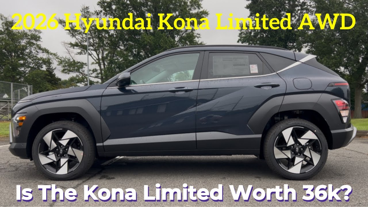 2026 Hyundai Kona Limited AWD: Is The Kona Limited WORTH 36k?