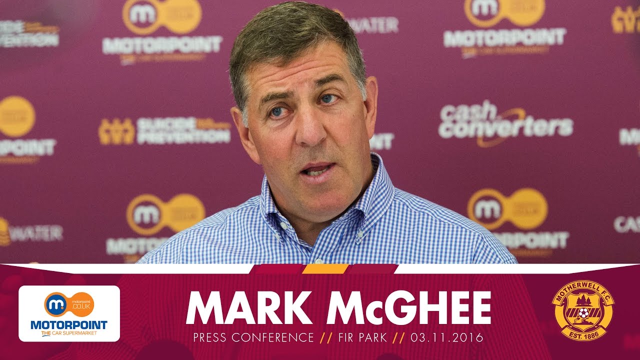 PRESS | Mark McGhee pre Dundee