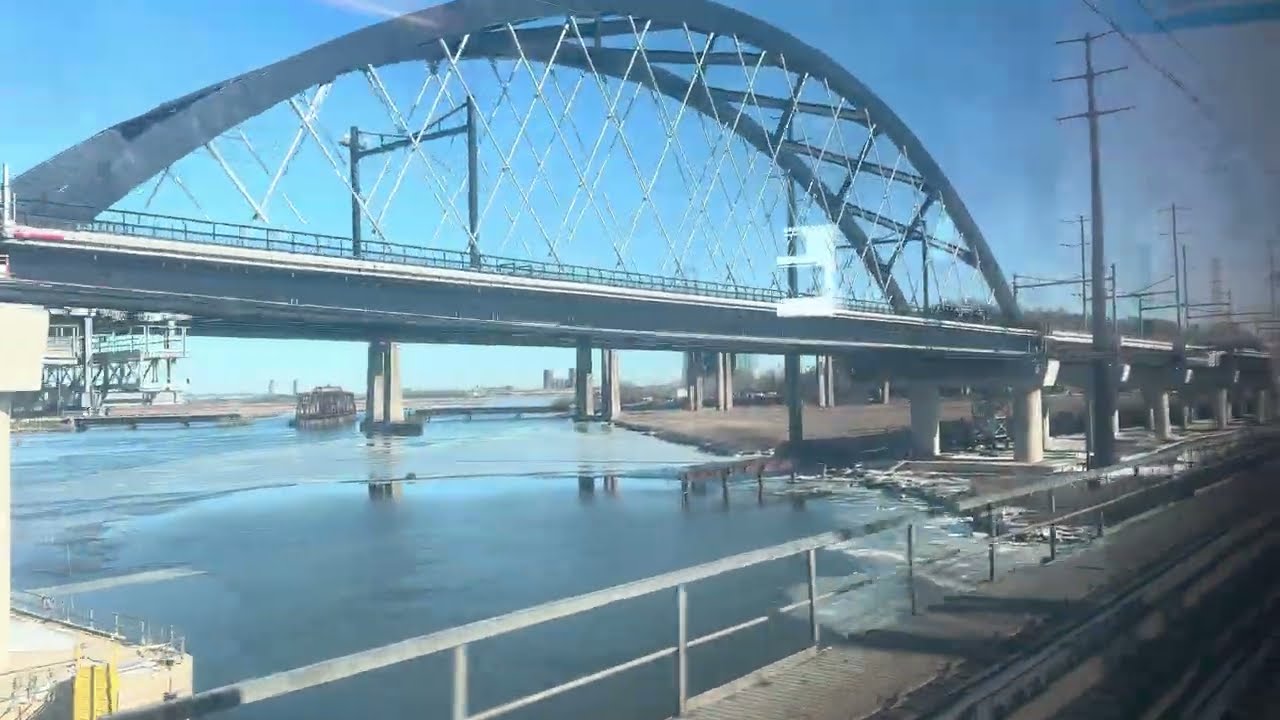 Amtrak's Northeast Corridor: New Portal Bridge Construction Update (2/13/26)