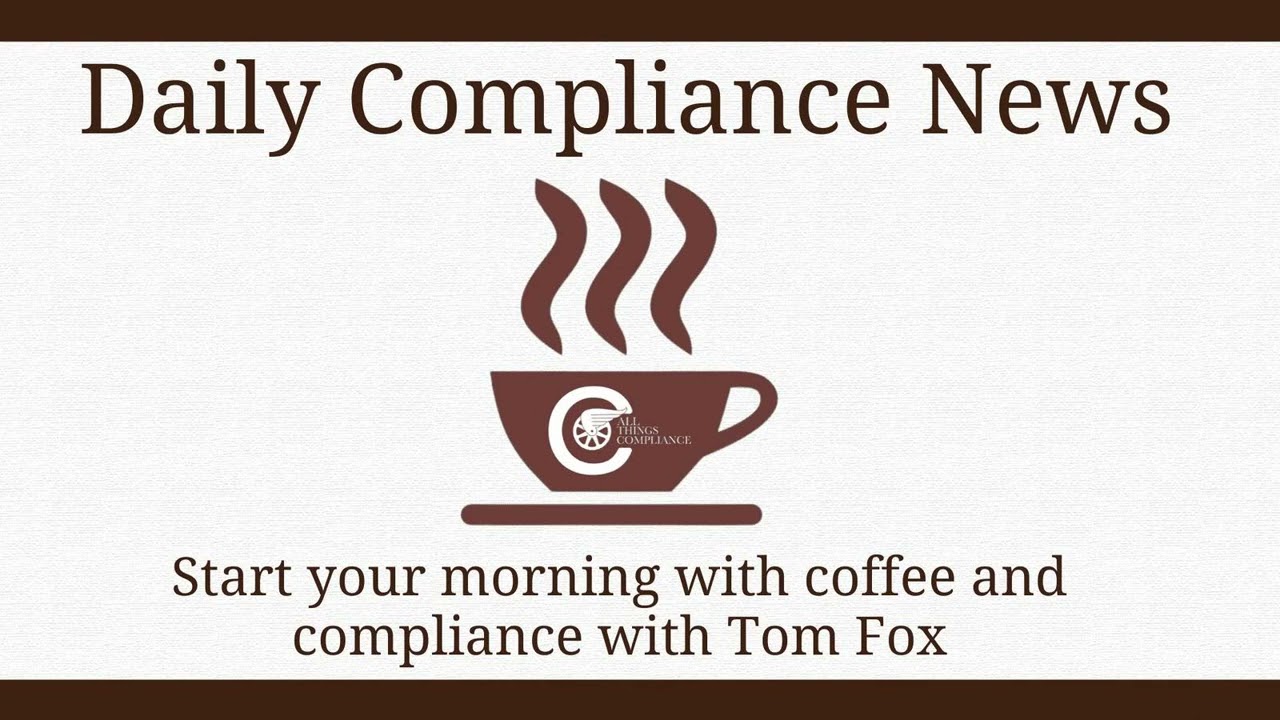Daily Compliance News: January 24, 2024 &ndash; The Fraud at The Top Edition