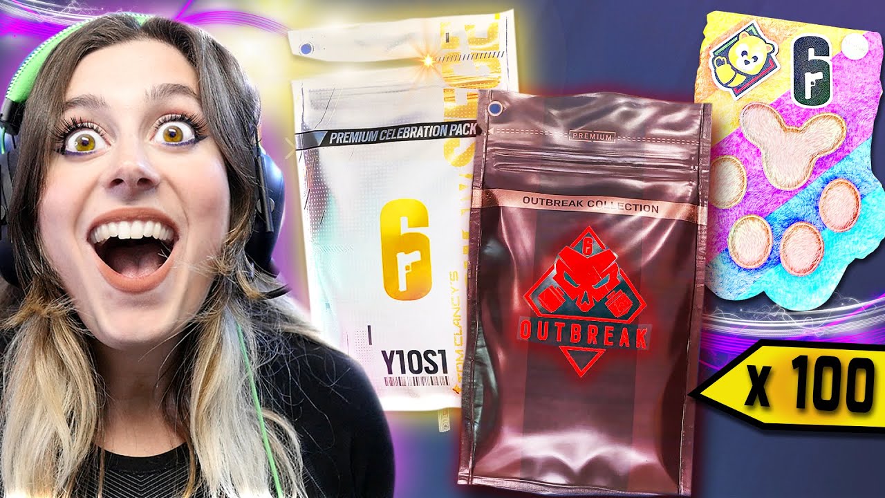 100 PACCHETTI + BELLI della storia di RAINBOW SIX  *Pack opening Special*