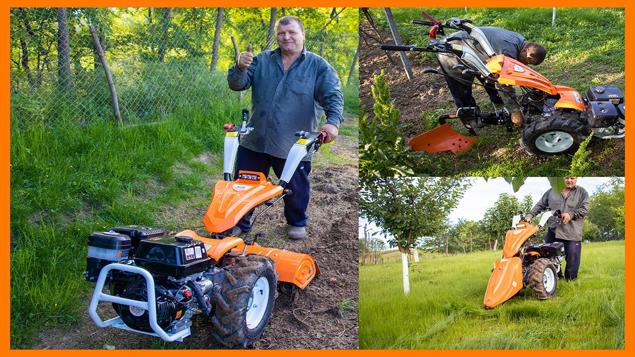 Motocultivatorul RURIS 977: Test Complet la Arat, Frezat, și Cosit