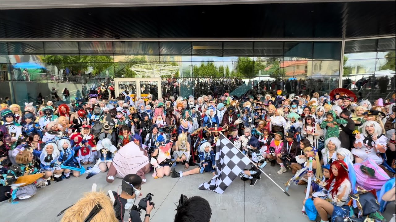 Genshin Impact Cosplay Gathering. FanimeCon 2024 Day 2.