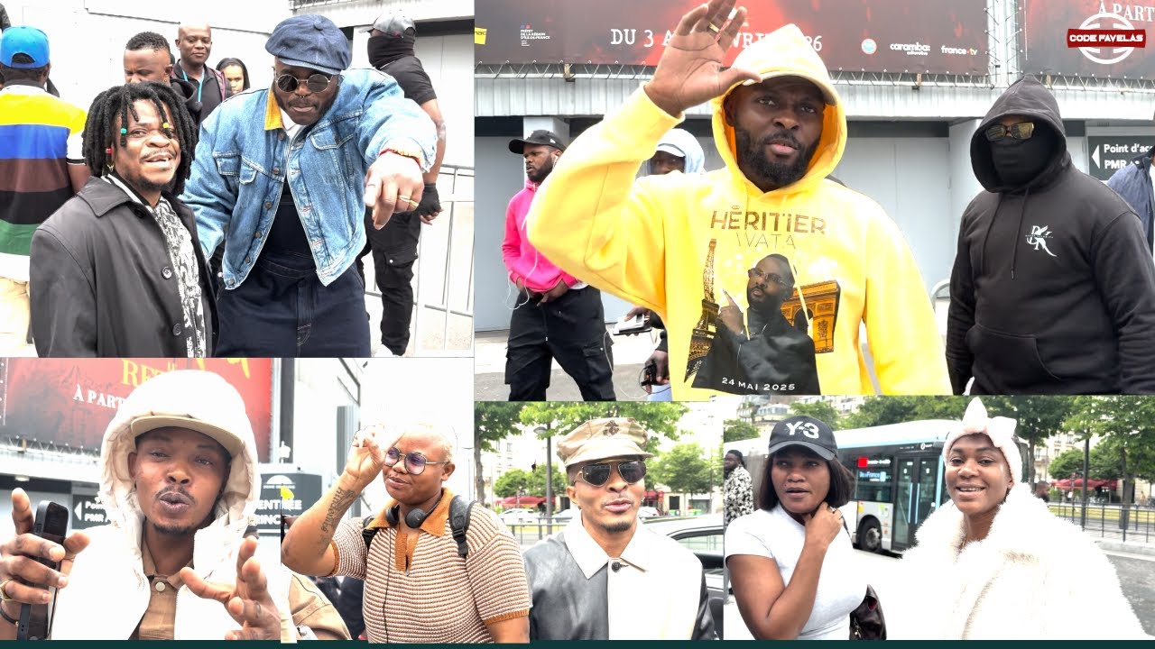 TEAM WATA ARRIVÉE DES MUSICIENS DOME DE PARIS