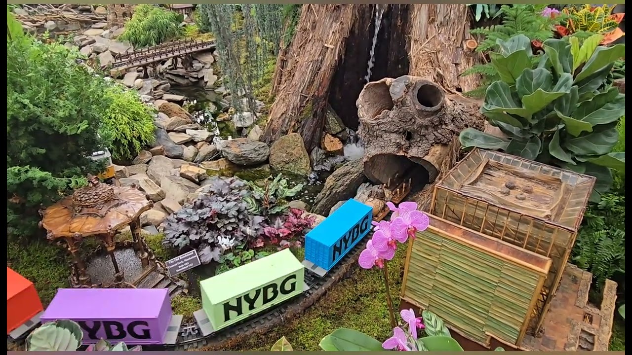 NY Battanical Garden Train show Jan 2026.