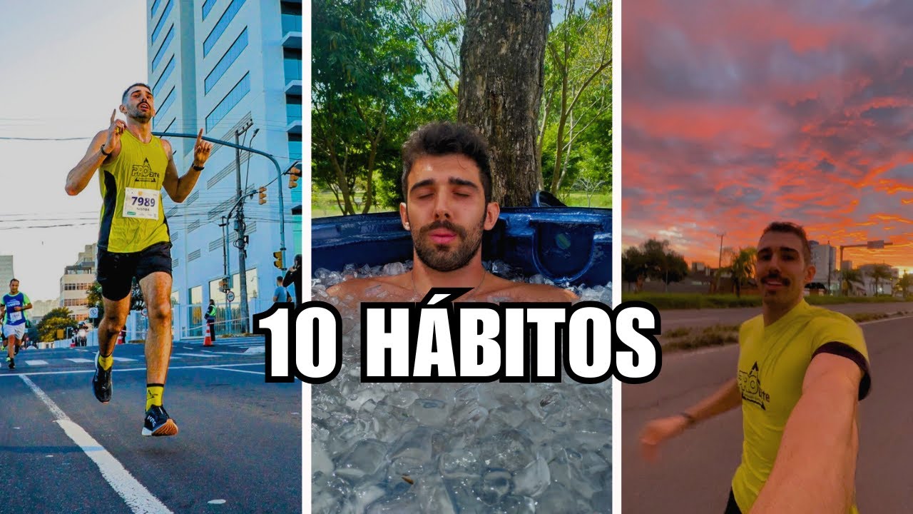 10 HÁBITOS que separam corredores rápidos de corredores lentos