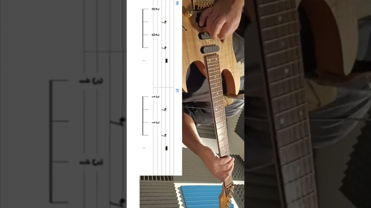 Master of Puppets lesson #6 chorus (re-recorded guitars)