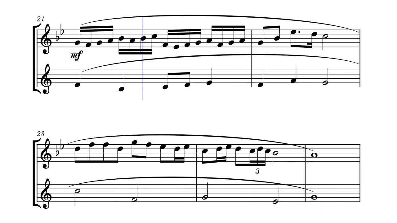 Duet for Flute and Soprano Sax by Andrew Bennett