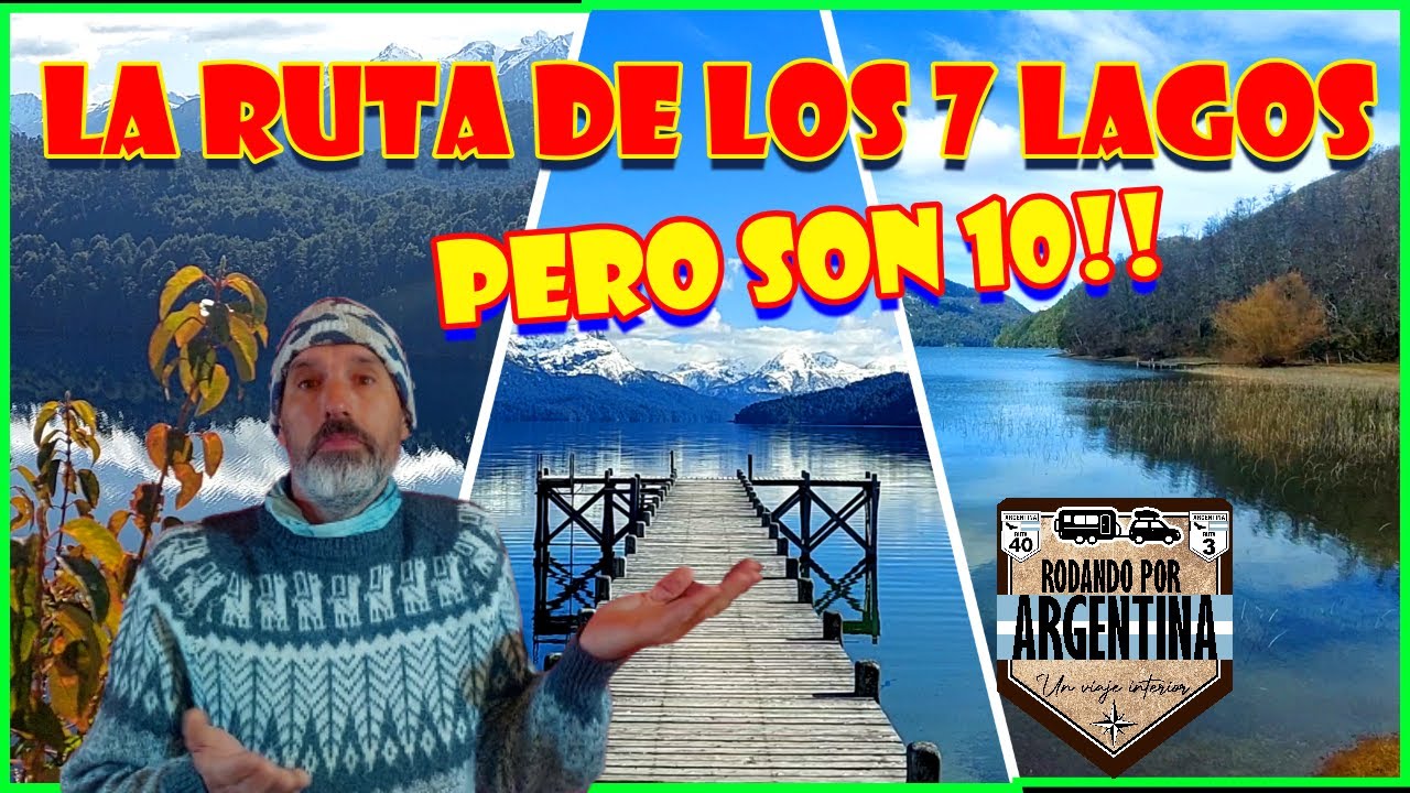 La ruta de los 7 lagos, que son 10 Correntoso, Espejo, Escondido, Villarino, Falkner Hermoso y 4 mas