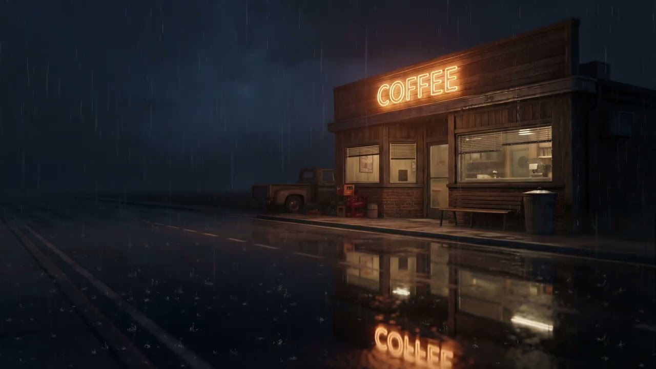 Lo-Fi Cafe Rain: A Calming Atmosphere for Studying and Focusing