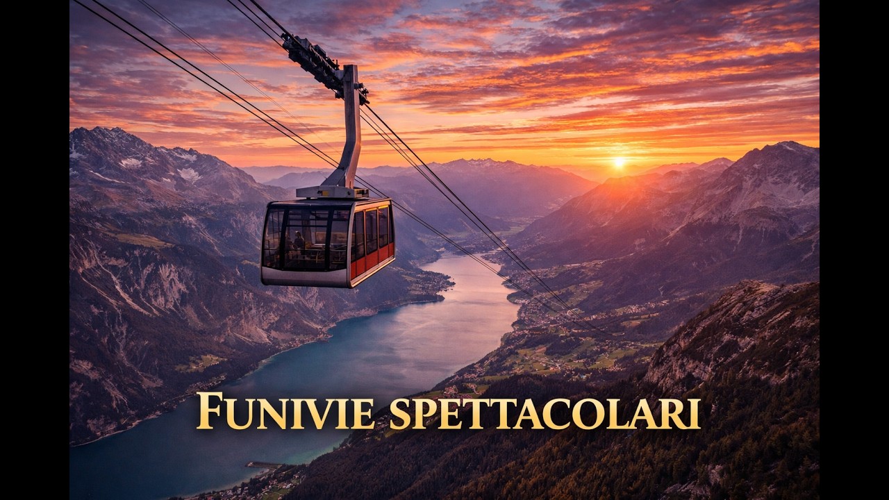 Le Funivie più Spettacolari del Mondo 4K