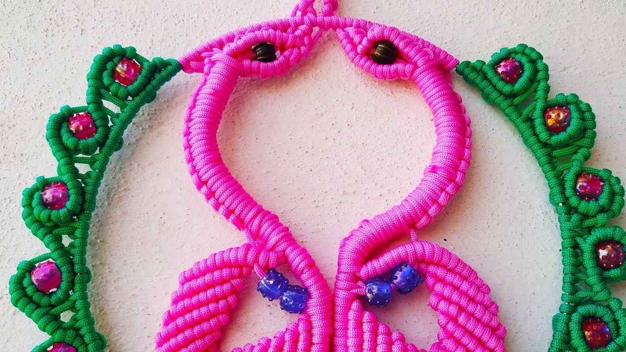 Macrame New Beautiful 🦆 Swan Couple / Hans Ka joda Wall Hanging Tutorial !! Full Part