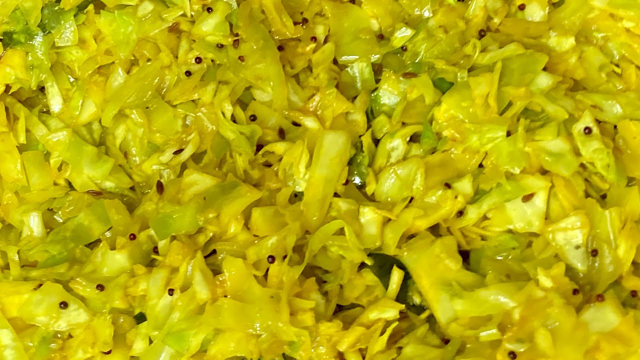 Indian Saut&eacute;ed Cabbage with Turmeric