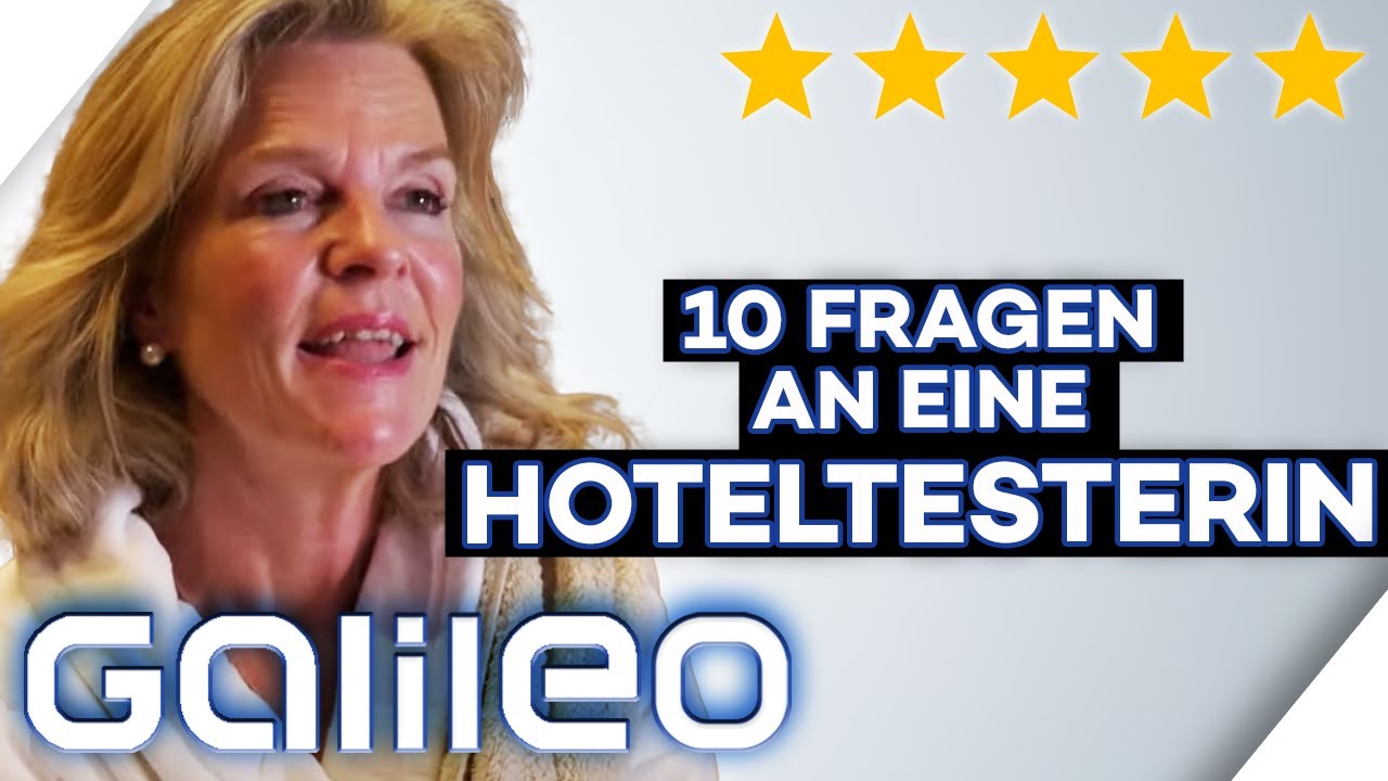 Was war das Ekligste, was du gesehen hast? - 10 Fragen an eine Hoteltesterin | Galileo | ProSieben