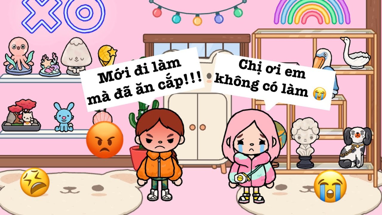 Meo bị đuổi việc vì bị Luna chơi xấu 😡 | Toca Life World