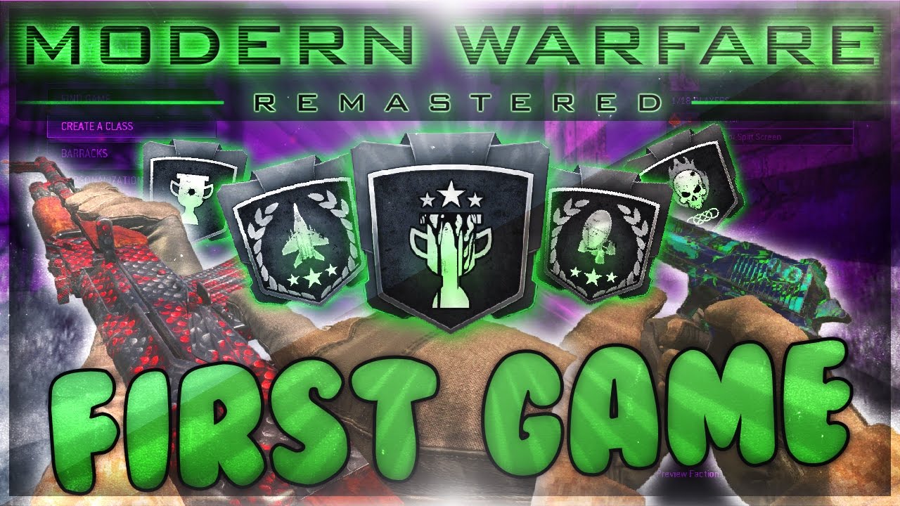 Modern Warfare Remastered — первая многопользовательская игра, вызвавшая ажиотаж! (Геймплей CoD MWR)