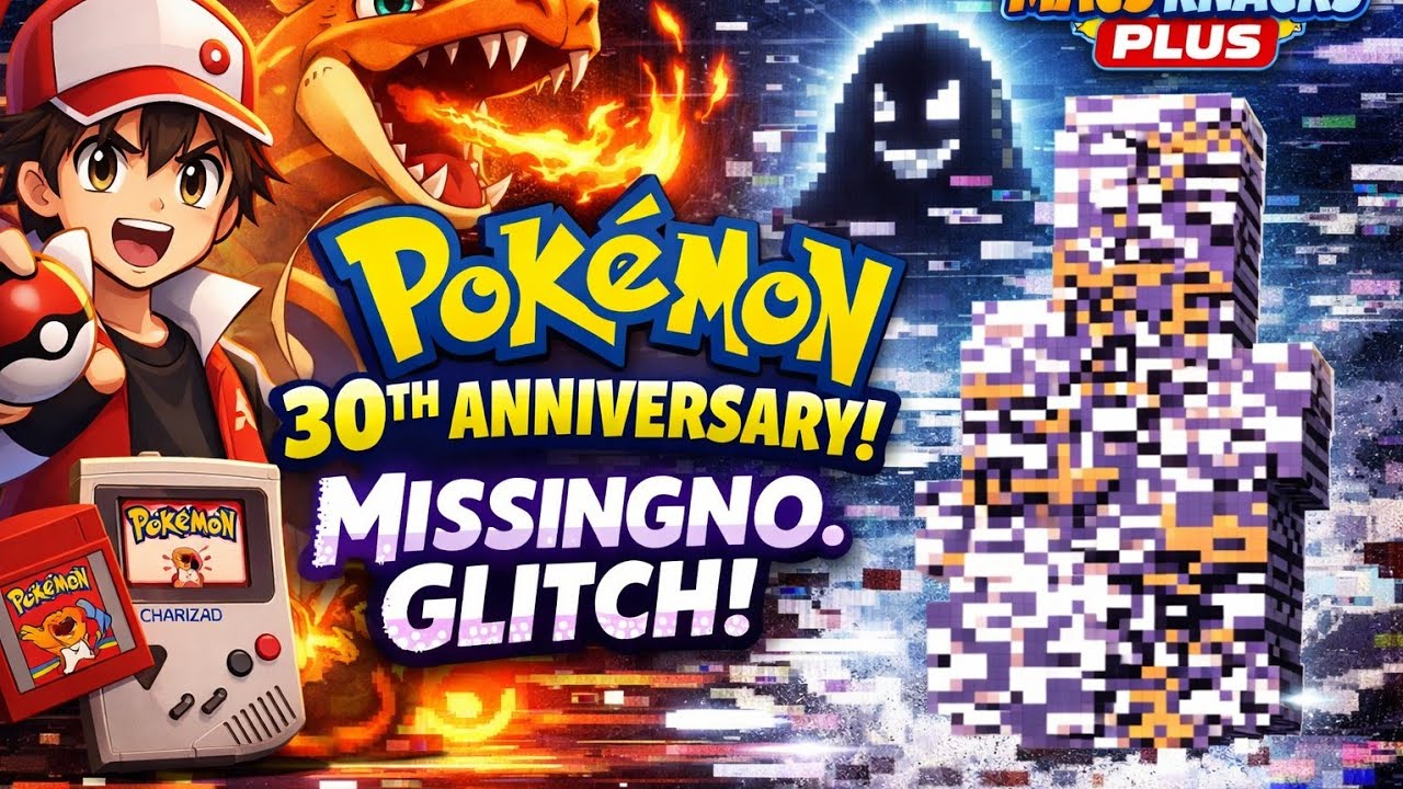 In celebration of Pokemon's 30th anniversary let's have fun with Missingno in Pokemon Red! SUPRISE!