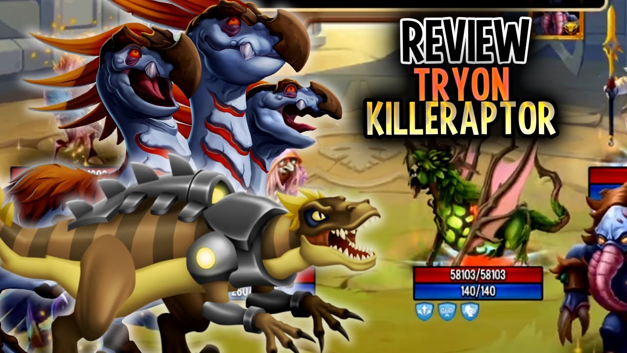 TRYON Y KILLERAPTOR! (Reto 72 Horas) - Combates PvP - Monster Legends