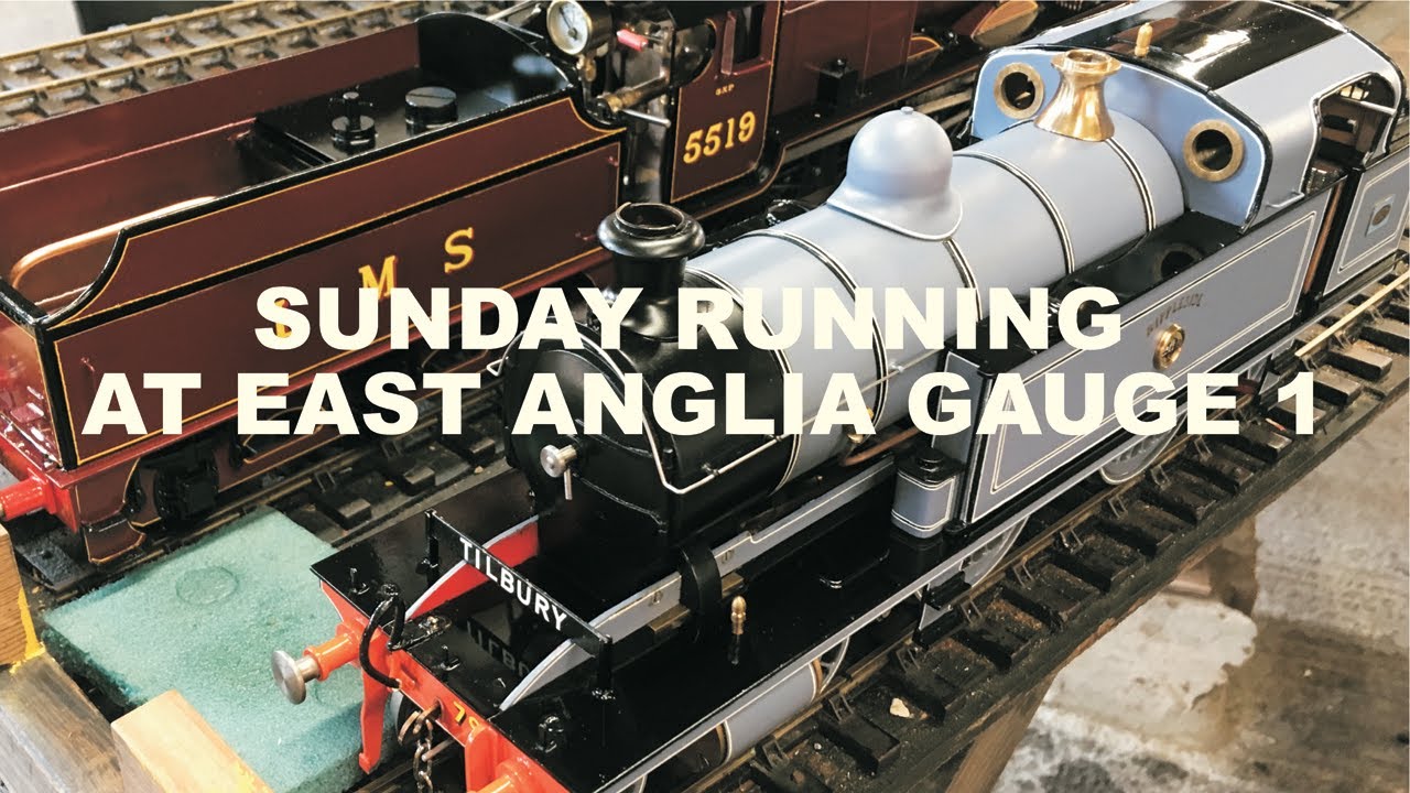 Sunday Running at East Anglia Gauge 1. https://www.angliag1.com