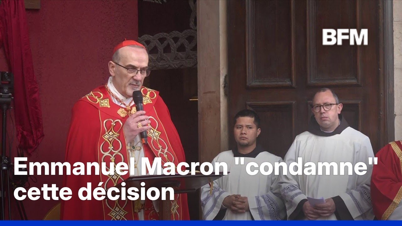 La police isra&eacute;lienne emp&ecirc;che le Patriarche latin de J&eacute;rusalem de c&eacute;l&eacute;brer la messe des Rameaux