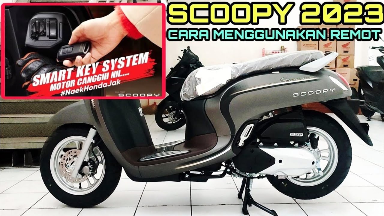 CARA MENGGUNAKAN SCOOPY 2023 TERBARU PAKAI REMOT