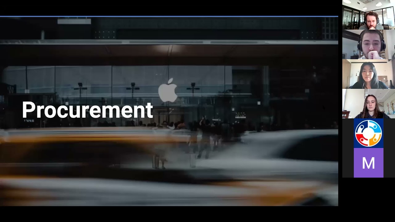 Class 11 | Presentation case 1 | Apple Inc, managing a global supply chain
