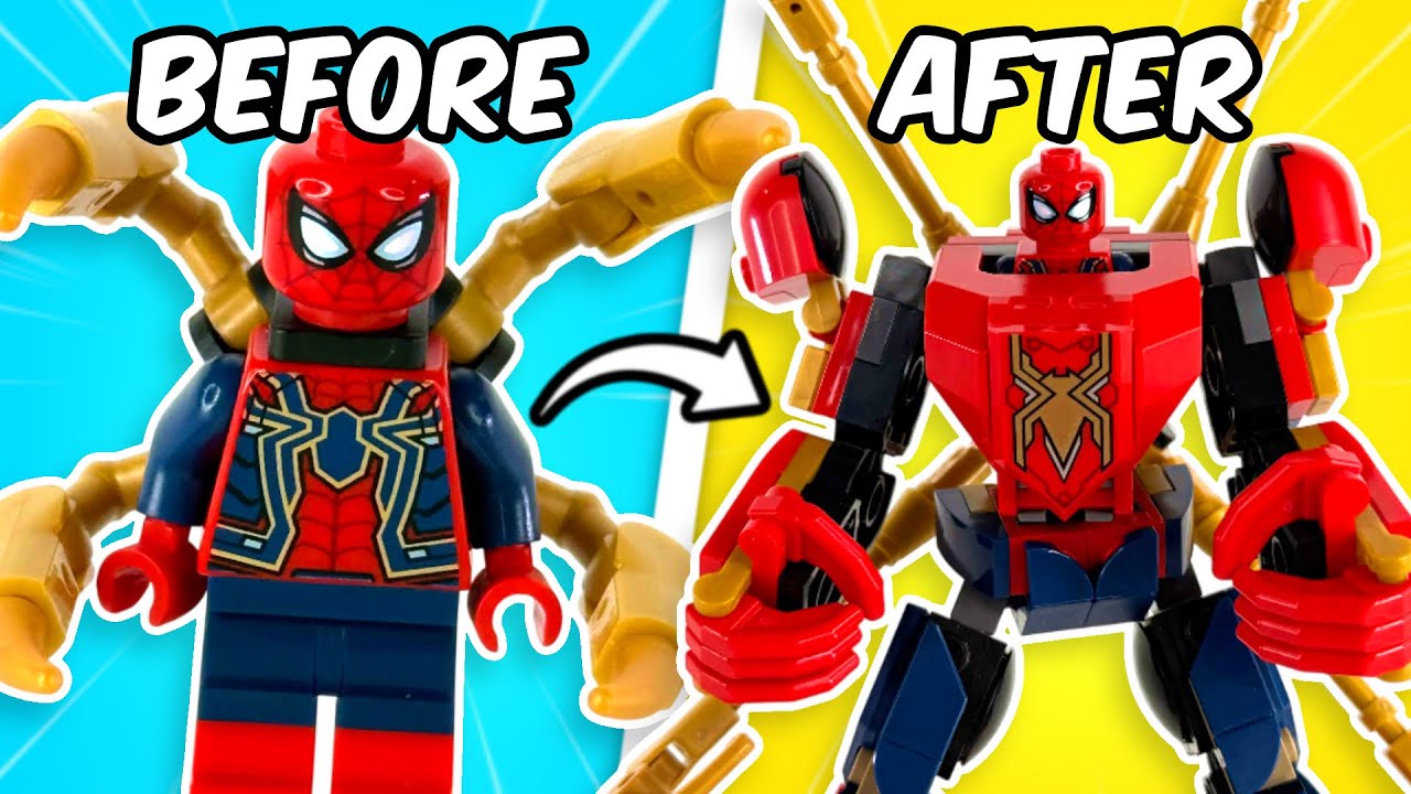 I Upgraded LEGO SPIDER-MAN…
