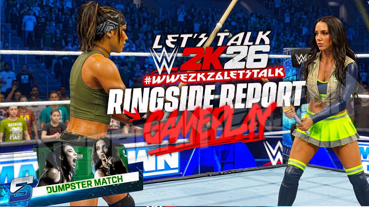 *RIngside Gameplay Trailer & Report Deep Dive* | WWE 2K26 LET'S Talk