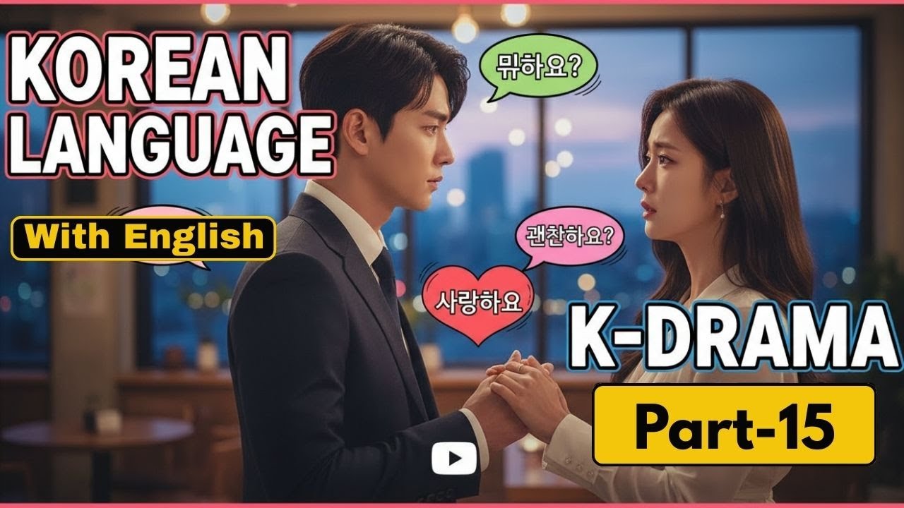 Learn Korean With Korean Drama Part-15 | Korean Study With English 