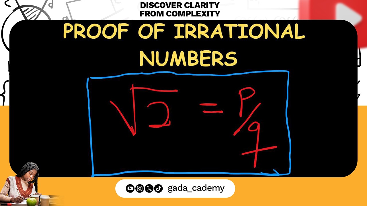 Proof √2 Is Irrational — Clear Step-by-Step Contradiction