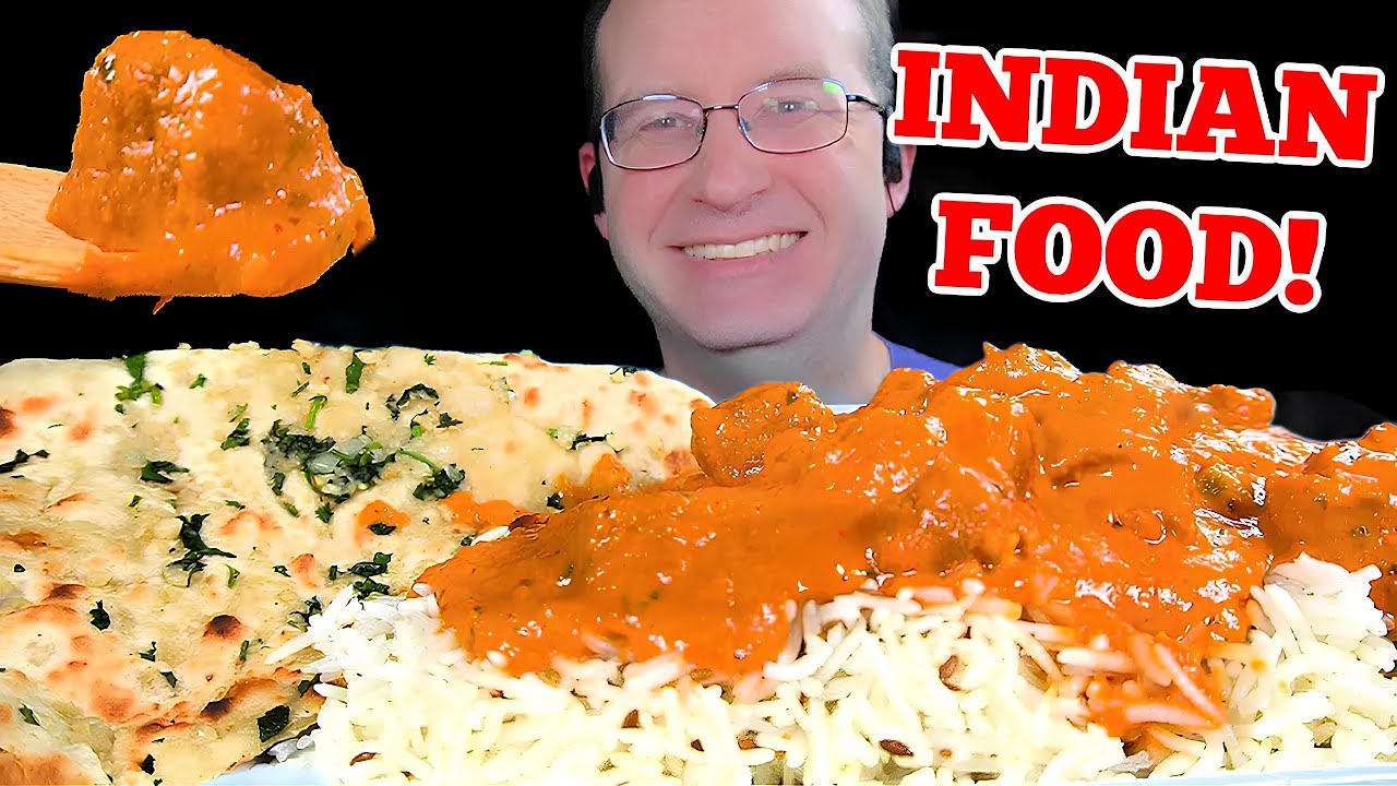 ASMR LAMB CURRY (INDIAN FOOD) MUKBANG EATING SOUNDS