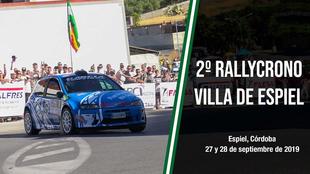 2º RallyCrono Villa de Espiel 2019