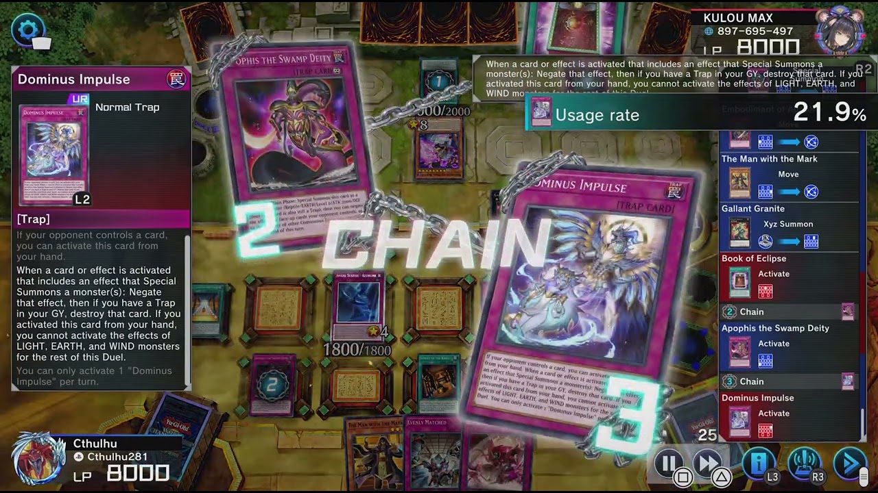 Yu-Gi-Oh! Master Duel ranked Odion vs Mytsorugi