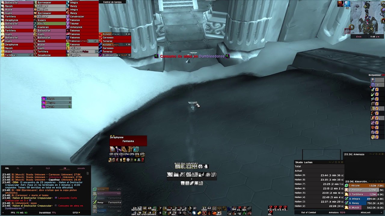 SR25H en vivo | World of Warcraft WotLK | UltimoWoW