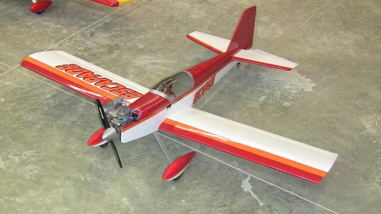 Great Planes Escapade 40 Maiden Flight rc airplane 40. evolution