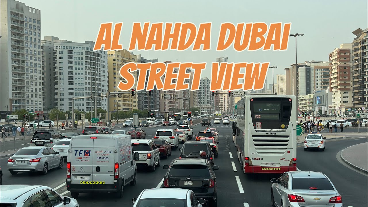 Al Nahda Dubai Street View | 4K