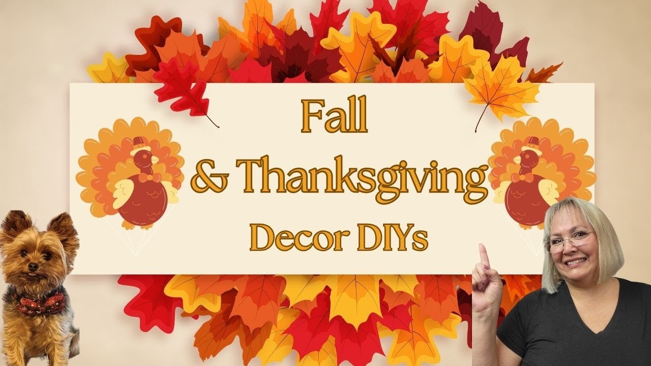 THANKSGIVING & FALL DECOR DIYs/ WHAT WOOD YOU MAKE CHALLENGE