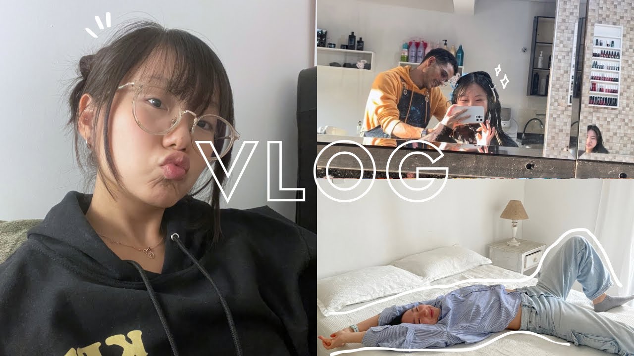 weekly vlog🫐| cortei meu cabelo, faculdade, viagem com as amigas