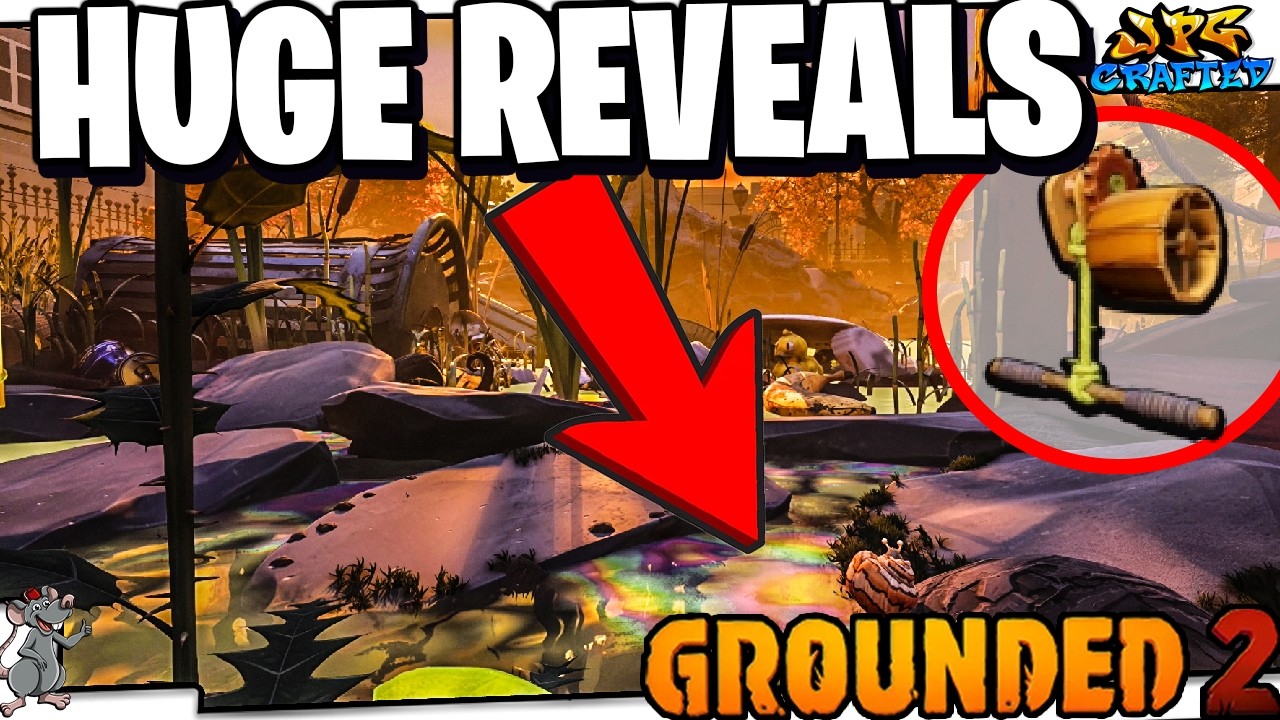 Grounded 2 MUD BUILD PIECES! First Look At Mountain, Swamp, Pond & Oil Zone! 